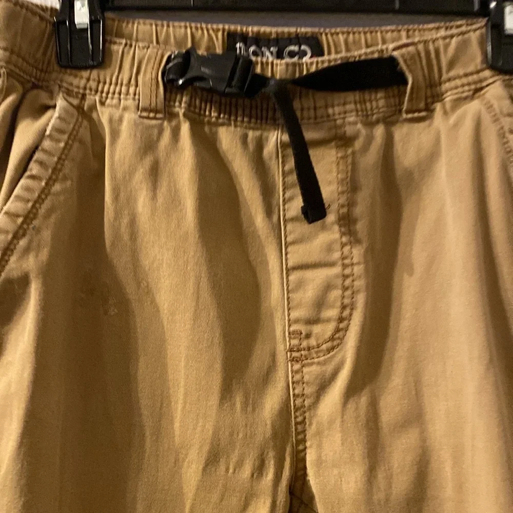 Iron Co khaki jogger pants size small